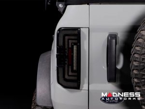 Ford Bronco Tail Lights - Low Profile - Morimoto - XB LED - Smoked Ford Bronco Tail Lights - Low Profile - Morimoto - XB LED - Smoked
